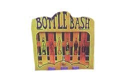 Bottle Bash carnival game rental