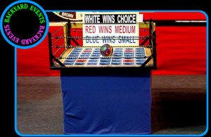 Crazy Ball Toss carnival game rental